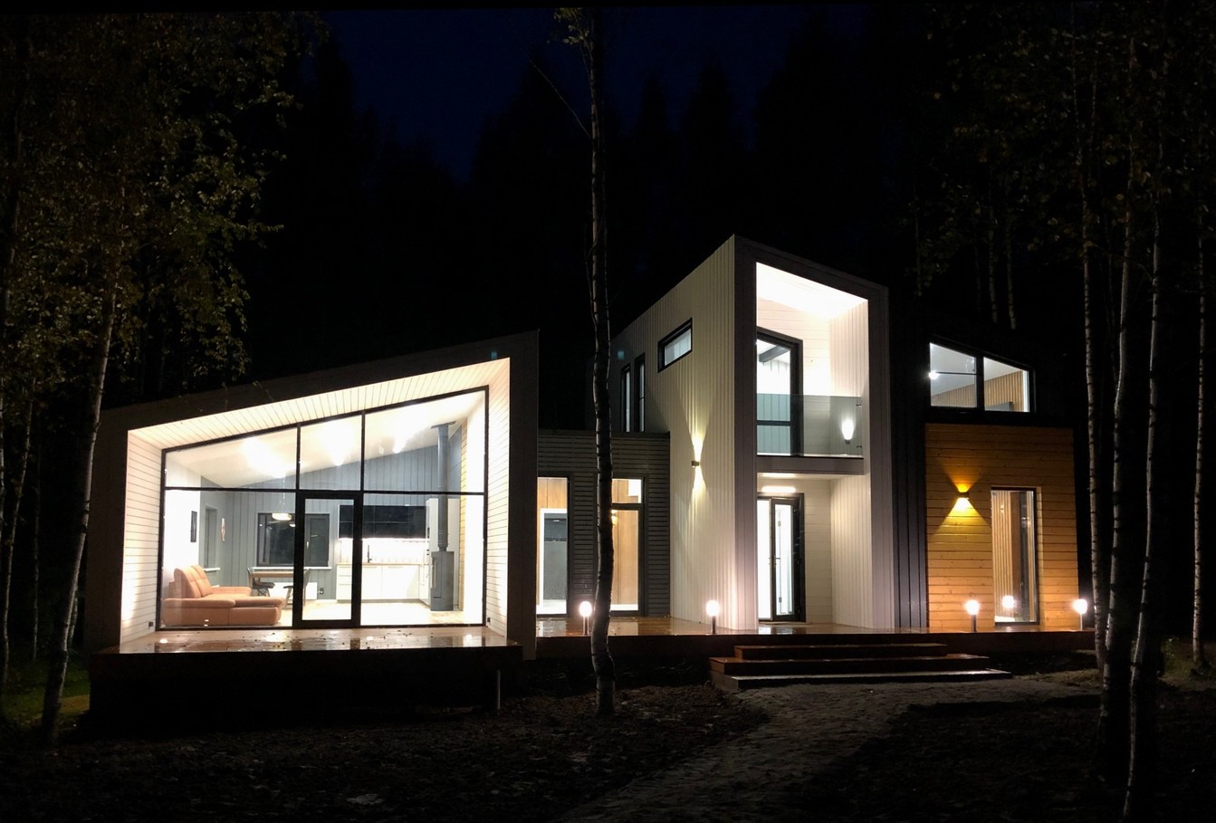 Проект одноэтажного дома «Скандинавия-2» 210 кв.м.