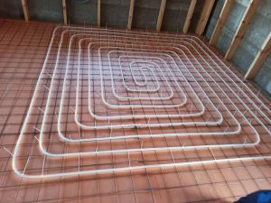 фахверк тёплый пол