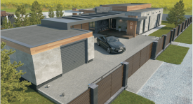 Элитный каркасный дом «Хай-Тек» 178,5 кв.