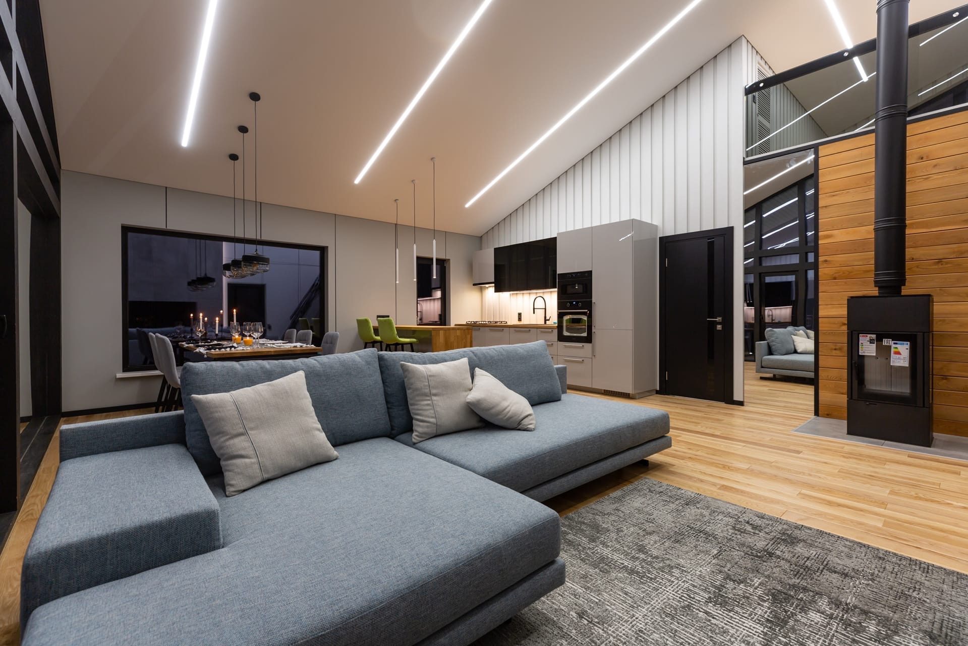 Скандинавский каркасный дом  195 кв.м.