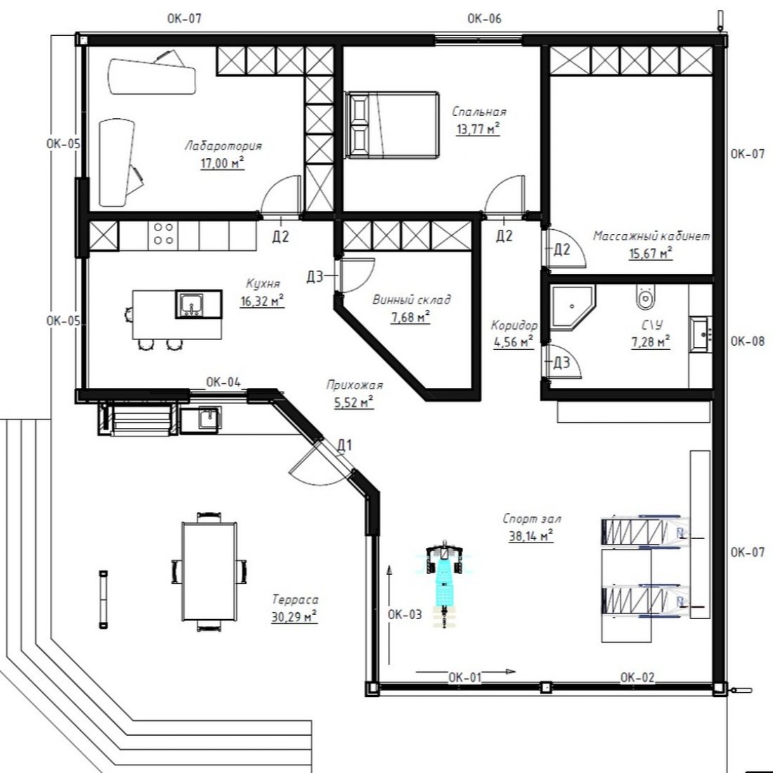 фахверк дом 156 кв.м.